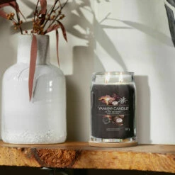 Yankee Candle Black Coconut Signature Large Jar Candle -gifts shop yankee candle 1701371e black coconut signature large jar candle lifestyle 1