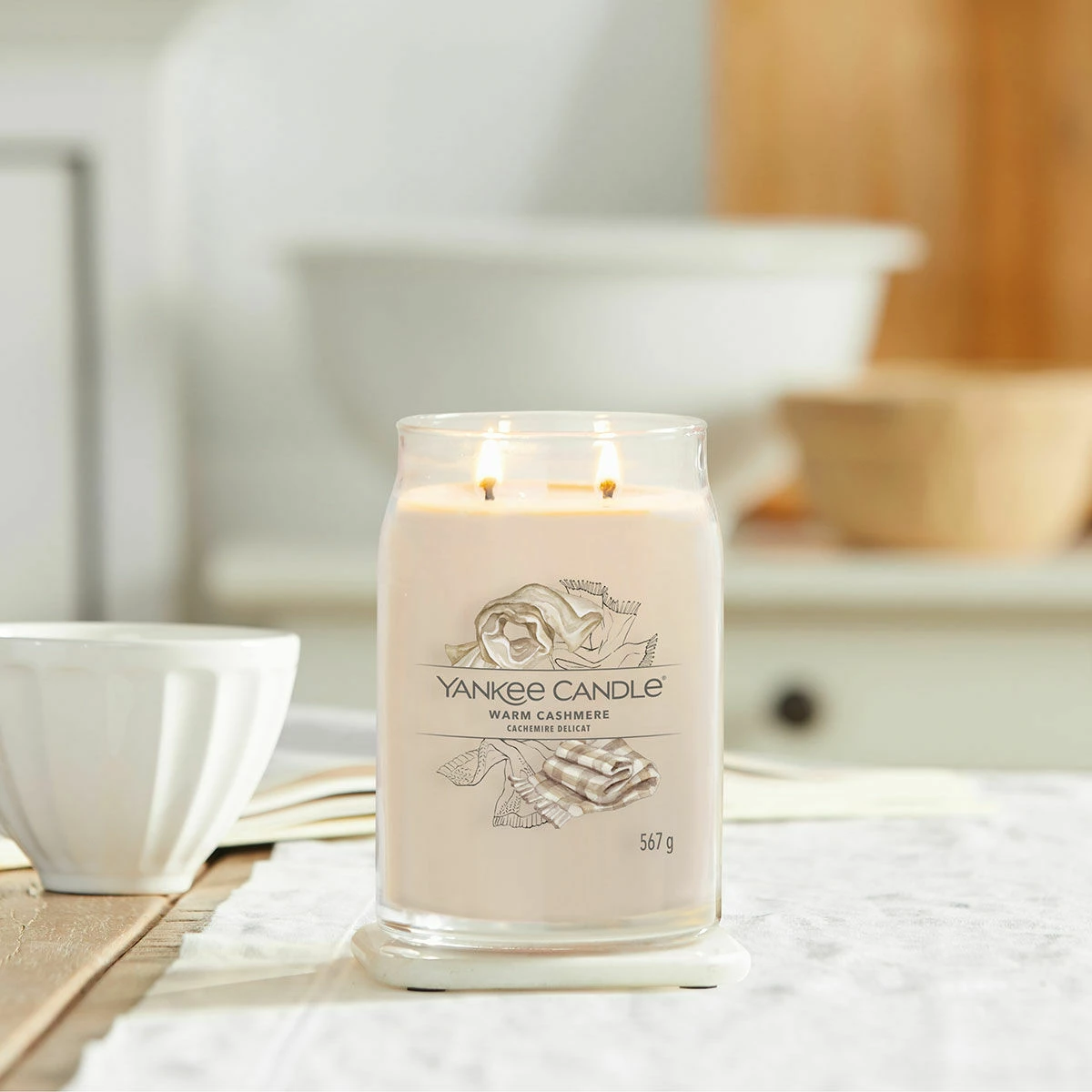 Yankee Candle Warm Cashmere Signature Large Jar Candle 5 Yankee Candle Warm Cashmere Signature Large Jar Candle - Image 5