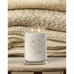 Yankee Candle Warm Cashmere Signature Large Jar Candle 7 Yankee Candle Warm Cashmere Signature Large Jar Candle -gifts shop yankee candle 1701379e warm cashmere signature large jar candle lifestyle 3