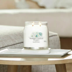 Yankee Candle Baby Powder Signature Medium Jar Candle -gifts shop yankee candle 1701381e baby powder signature medium jar candle lifestyle 1