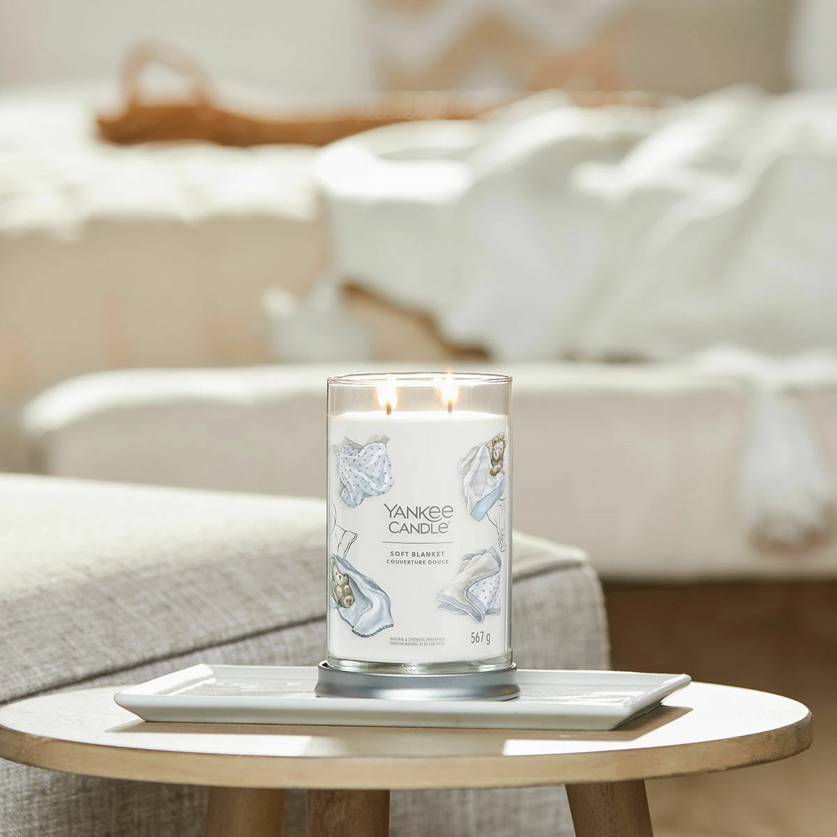 Yankee Candle Soft Blanket Signature Large Tumbler Candle 3 Yankee Candle Soft Blanket Signature Large Tumbler Candle - Image 3