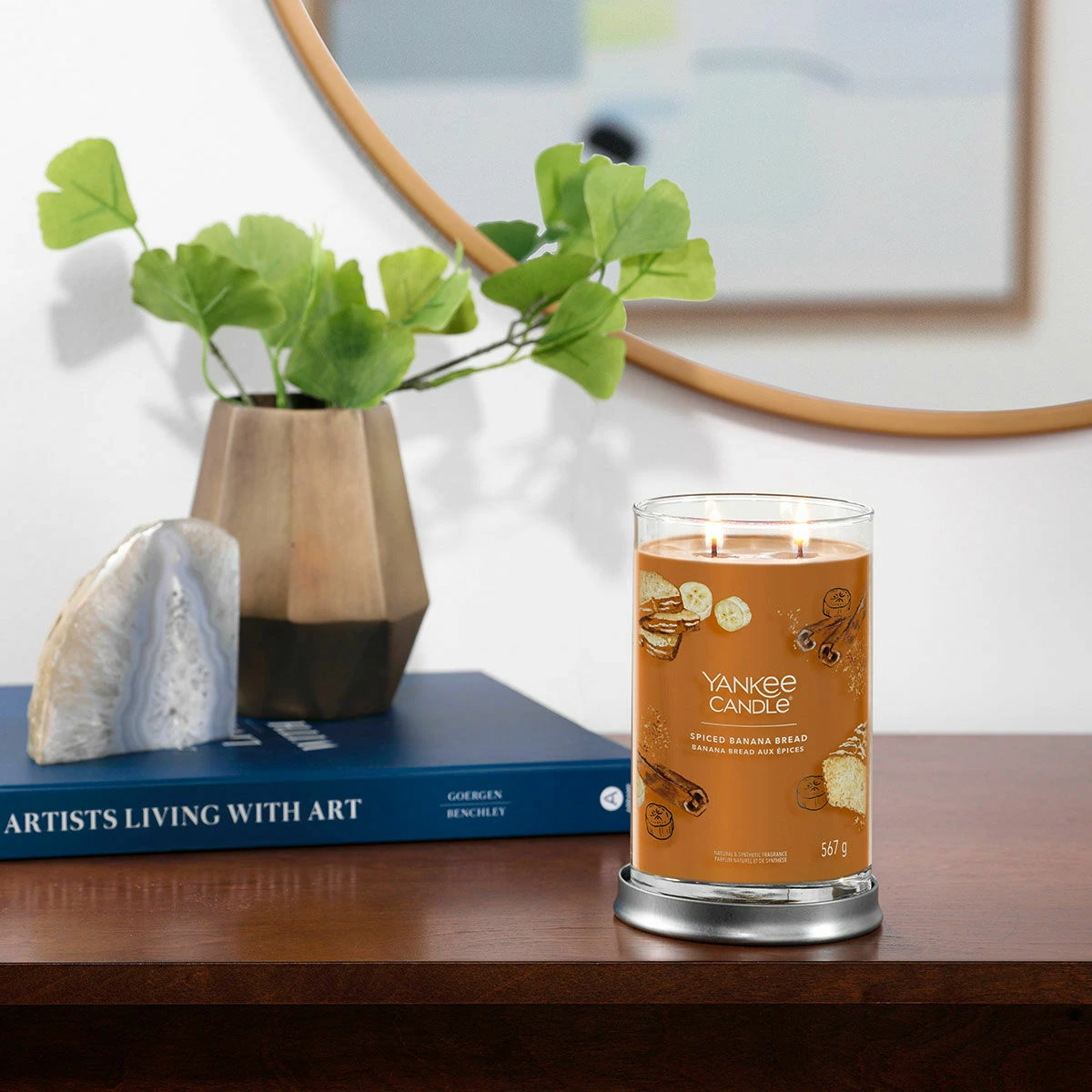 Yankee Candle Spiced Banana Bread Signature Large Tumbler Candle 3 Yankee Candle Spiced Banana Bread Signature Large Tumbler Candle - Image 3