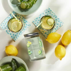 Yankee Candle Cucumber Mint Cooler Signature Large Tumbler Candle 8 Yankee Candle Cucumber Mint Cooler Signature Large Tumbler Candle -gifts shop yankee candle 1728873e cucumber mint cooler signature large tumbler candle lifestyle 2