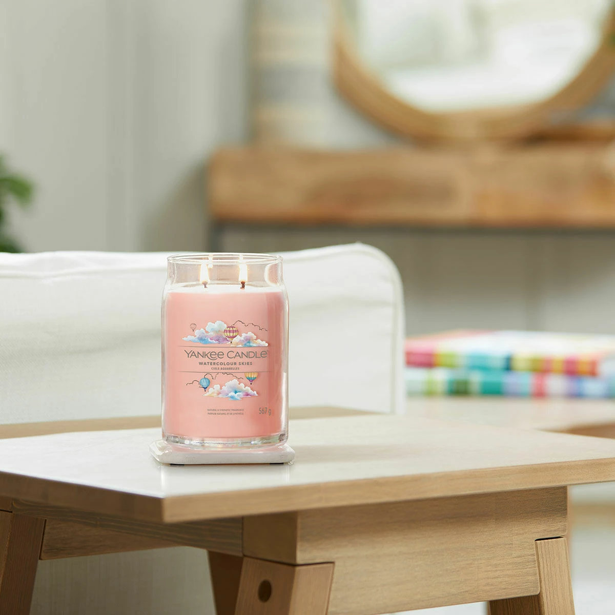 Yankee Candle Watercolour Skies Signature Large Jar Candle 4 Yankee Candle Watercolour Skies Signature Large Jar Candle - Image 4