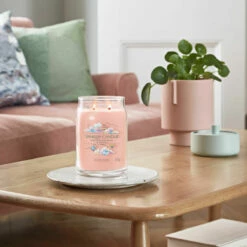 Yankee Candle Watercolour Skies Signature Large Jar Candle 6 Yankee Candle Watercolour Skies Signature Large Jar Candle -gifts shop yankee candle 1734816e watercolour skies signature large jar candle lifestyle 2