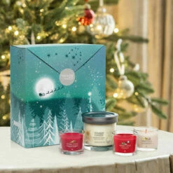 Yankee Candle Holiday Bright Lights Small Tumbler & Three Filled Votive Gift Set 9 Yankee Candle Holiday Bright Lights Small Tumbler & Three Filled Votive Gift Set -gifts shop yankee candle 1738654e holiday bright lights small tumbler three filled votive gift set lifestyle 2