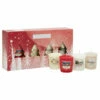 Yankee Candle Holiday Bright Lights Four Sampler Votive Gift Set