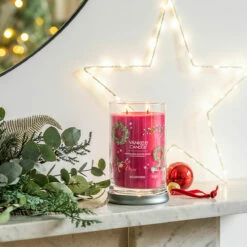 Yankee Candle Sparkling Winterberry Signature Large Tumbler Candle 5 Yankee Candle Sparkling Winterberry Signature Large Tumbler Candle -gifts shop yankee candle 1743355e sparkling winterberry signature large tumbler candle lifestyle 1