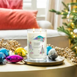 Yankee Candle Magical Bright Lights Signature Large Tumbler Candle -gifts shop yankee candle 1743362e magical bright lights signature large tumbler candle lifestyle 1