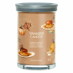 Yankee Candle Pumpkin Maple Creme Caramel Signature Large Tumbler Candle