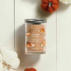 Yankee Candle Pumpkin Maple Creme Caramel Signature Large Tumbler Candle 6 Yankee Candle Pumpkin Maple Creme Caramel Signature Large Tumbler Candle -gifts shop yankee candle 1743364e pumpkin maple creme caramel signature large tumbler candle lifestyle 1
