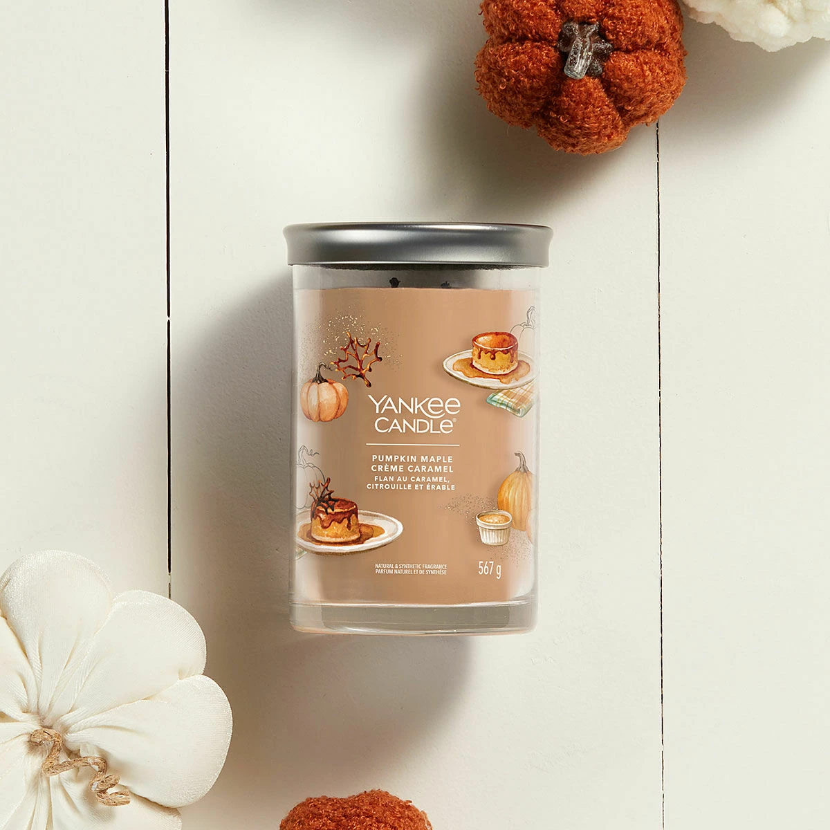 Yankee Candle Pumpkin Maple Creme Caramel Signature Large Tumbler Candle 3 Yankee Candle Pumpkin Maple Creme Caramel Signature Large Tumbler Candle - Image 3