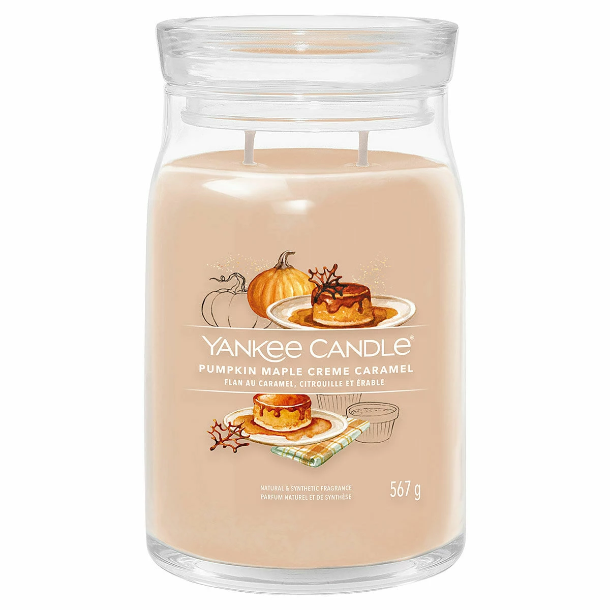 Yankee Candle Pumpkin Maple Creme Caramel Signature Large Jar Candle 1 Yankee Candle Pumpkin Maple Creme Caramel Signature Large Jar Candle