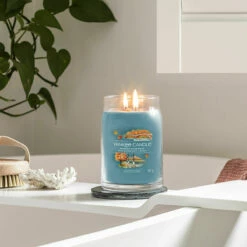 Yankee Candle Evening Riverwalk Signature Large Jar Candle -gifts shop yankee candle 1743371e evening riverwalk signature large jar candle lifestyle 1