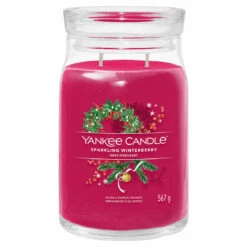 Yankee Candle Sparkling Winterberry Signature Large Jar Candle
