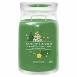 Yankee Candle Shimmering Christmas Tree Signature Large Jar Candle