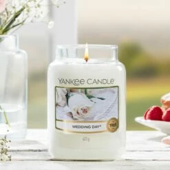Yankee Candle Wedding Day Large Jar Candle -gifts shop yankee wedding day